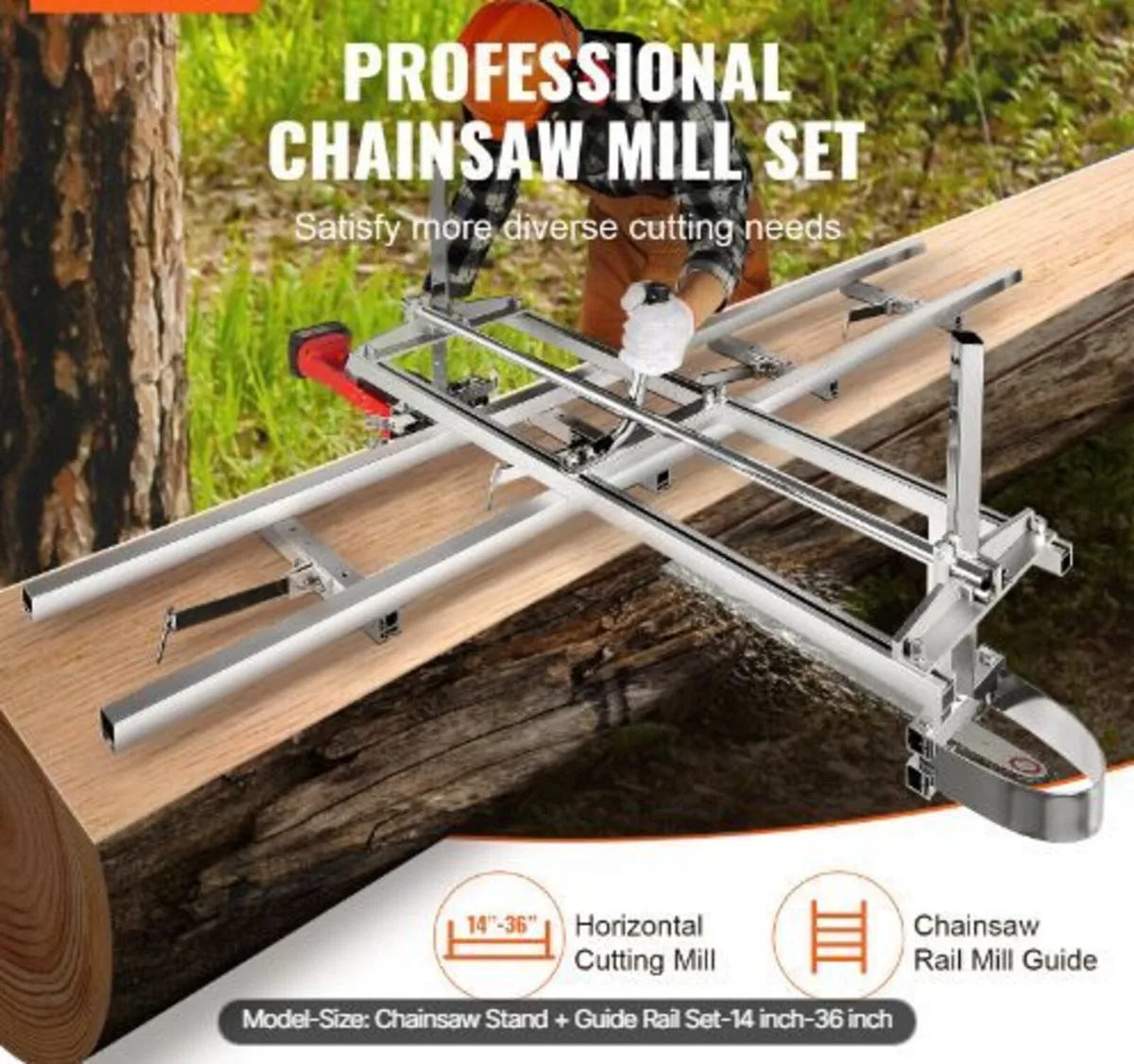 Chainsaw Mill and Rail Mill Guide System - Image 4