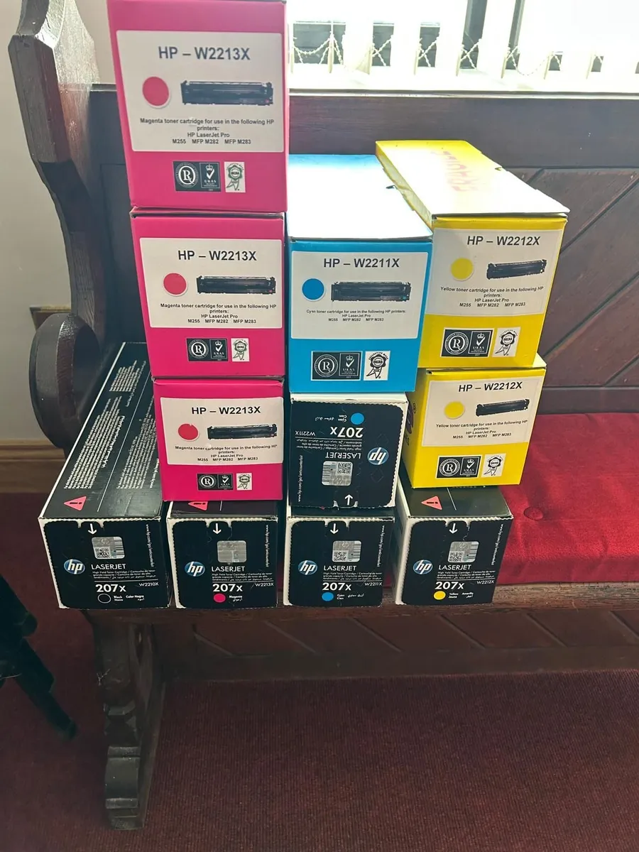 hp laser jet pro with cartridges - Image 3