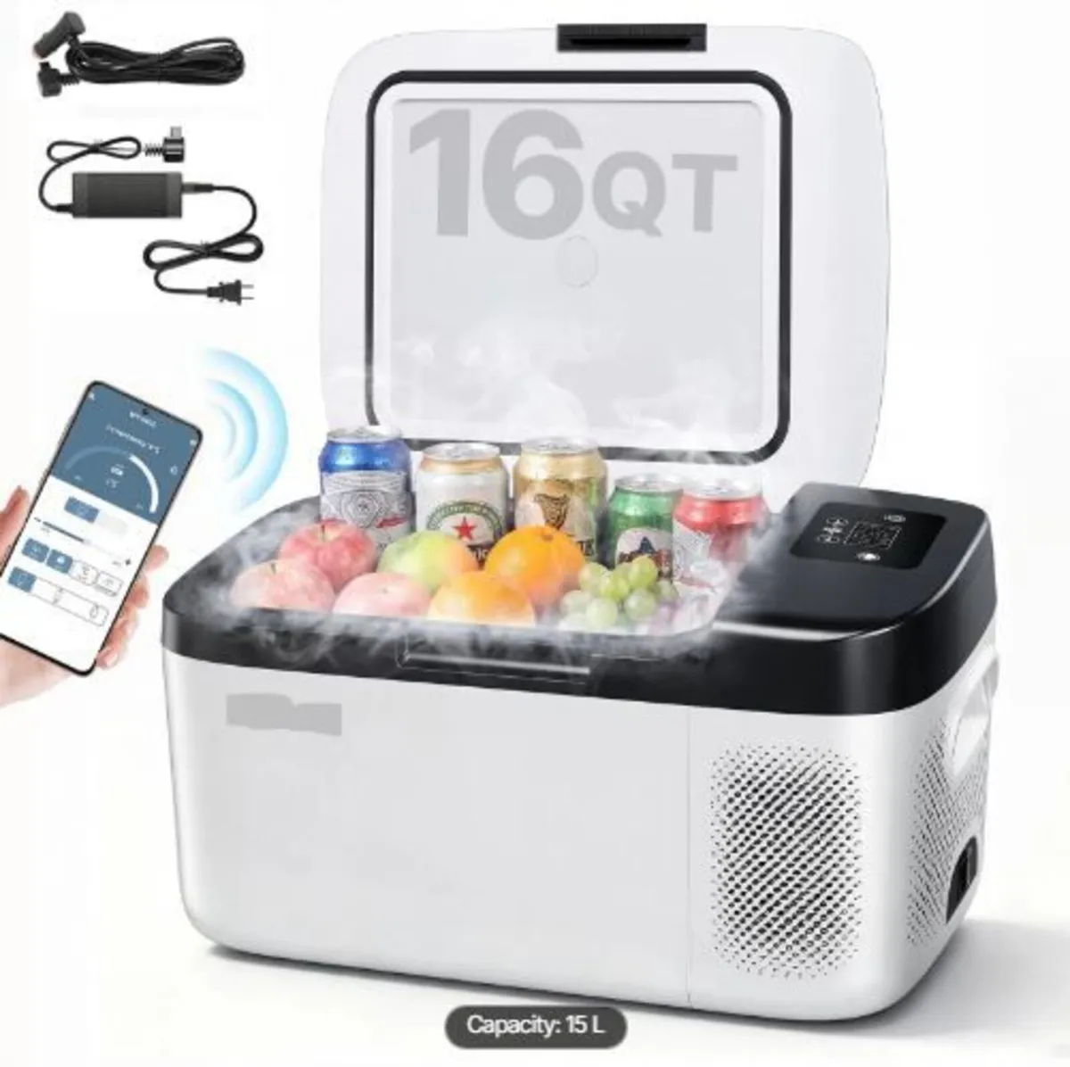 Car Refrigerator, DC 12/24V AC100-240V - Image 3