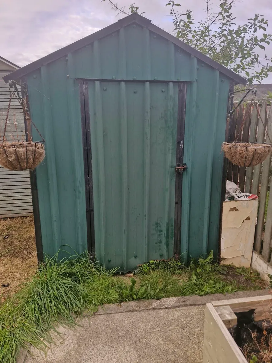 Steel garden shed - Image 1