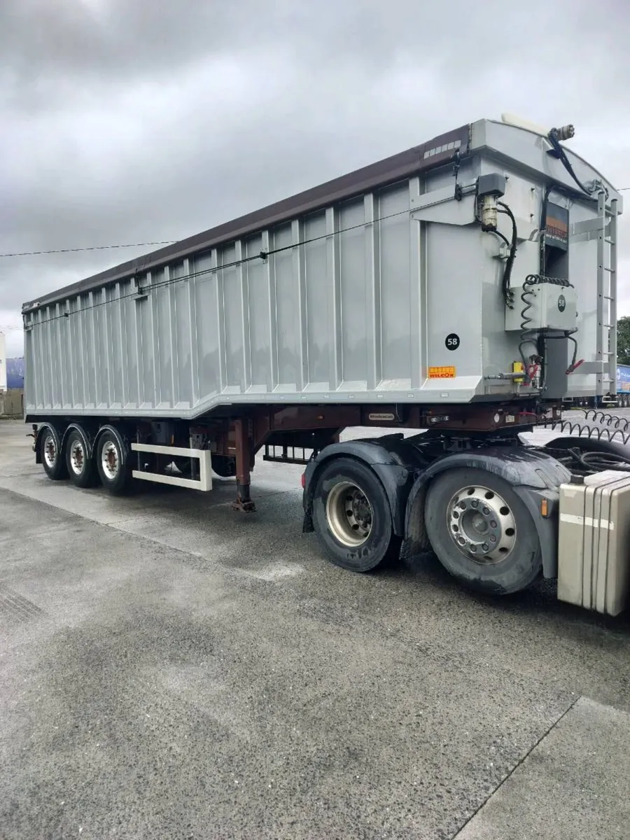 2021 Wilcox Bulk Tipping Trailer - Image 1