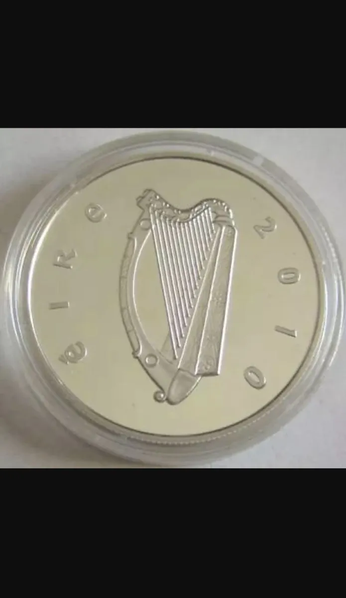 Ireland Silver Proof coin €15 2010 with COA HORSE - Image 3
