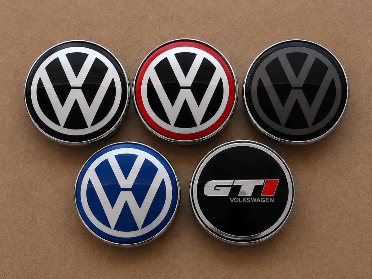 Hard to get (57mm, 60mm) VW Centre Caps -FREE POST - Image 1