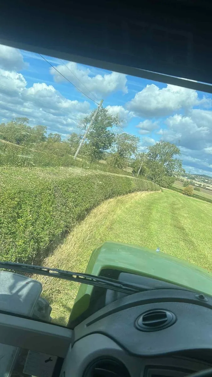 Hedge Cutting Land Clearance – Tractor & Digger - Image 1