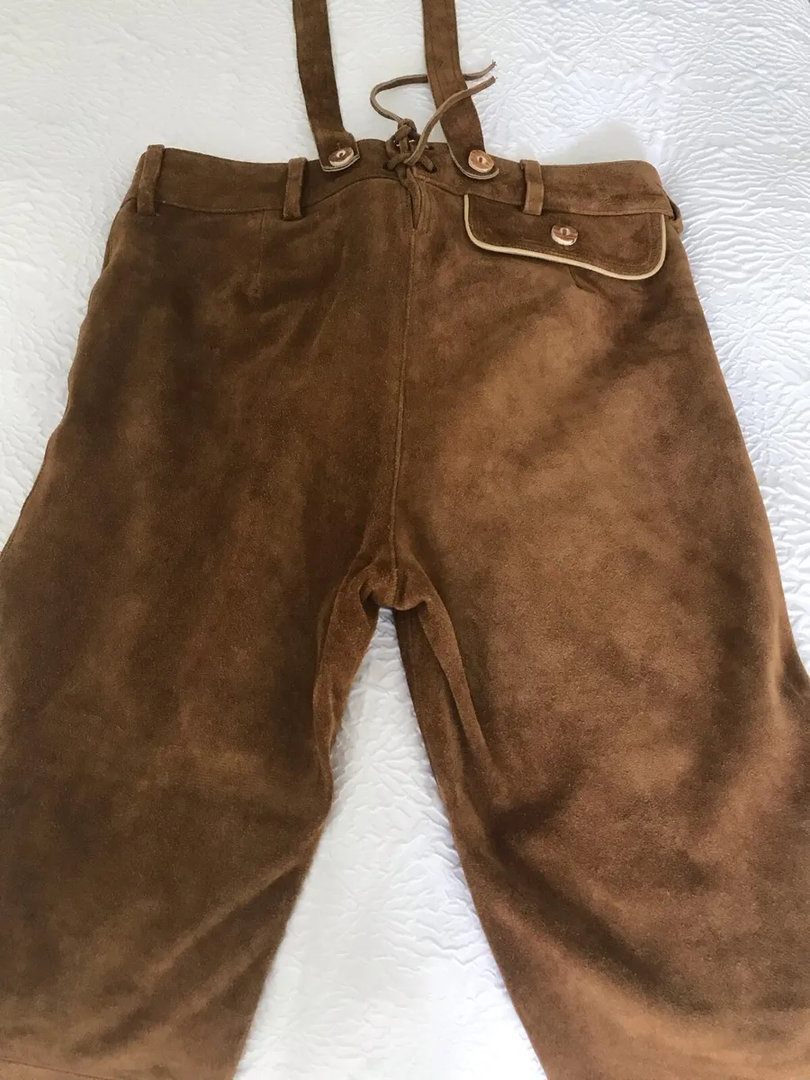 Full length genuine Lederhosen - Image 3