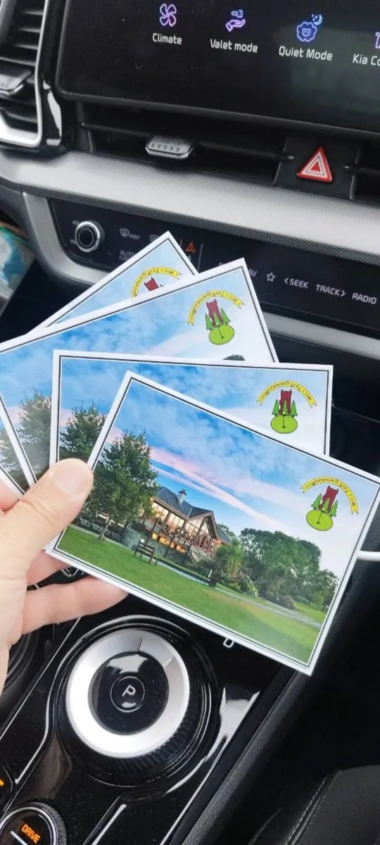 Oughterard golf club green fee vouchers