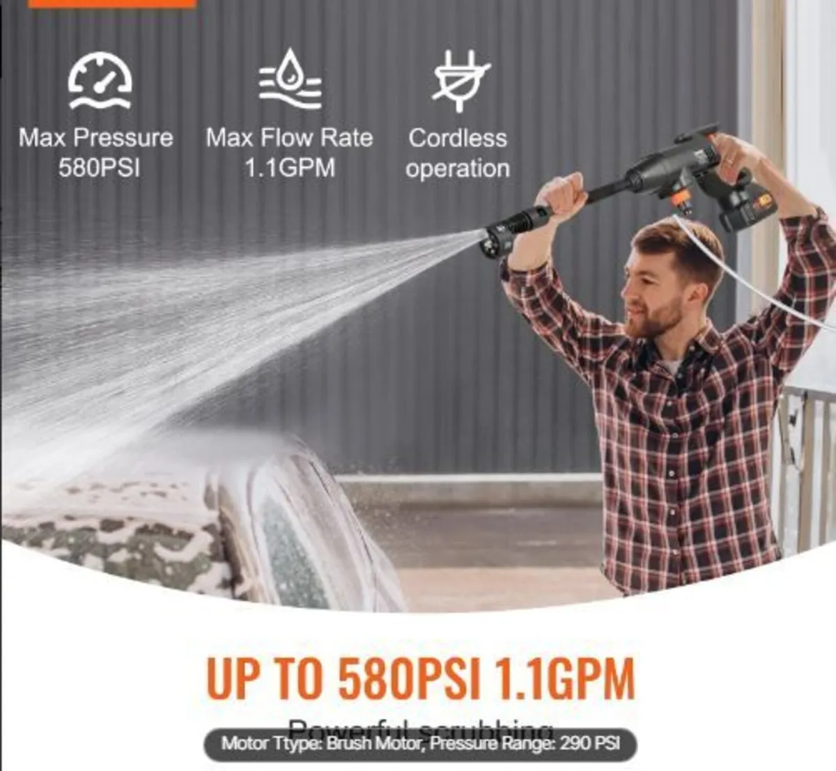 Cordless Pressure Washer - Image 2