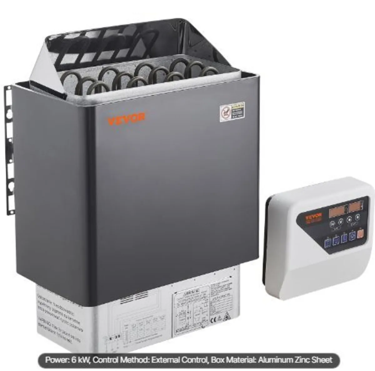 Sauna Heater, 6KW Electric Sauna Stove, 400V - Image 4