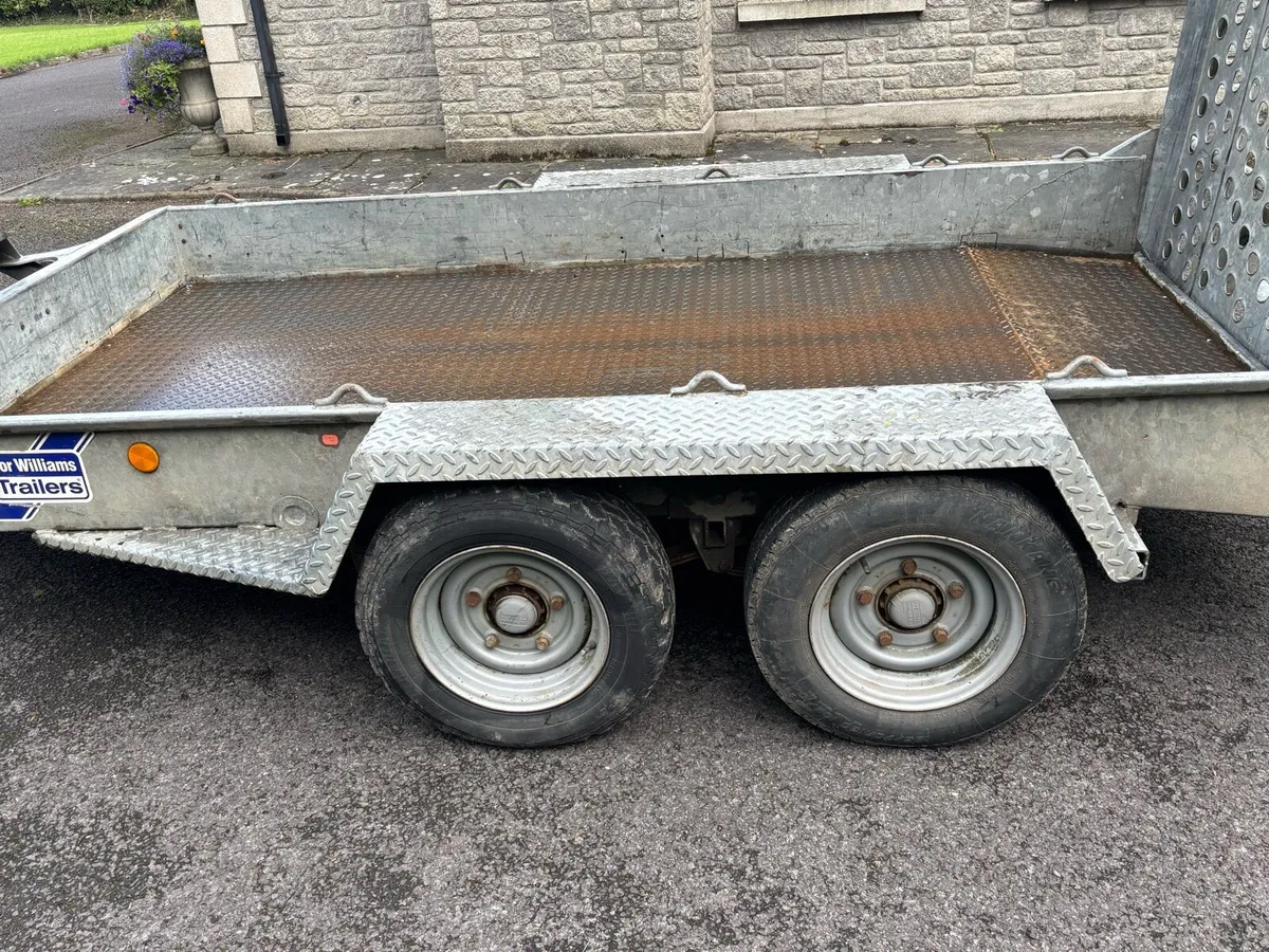 Ivor Williams plant trailer - Image 3
