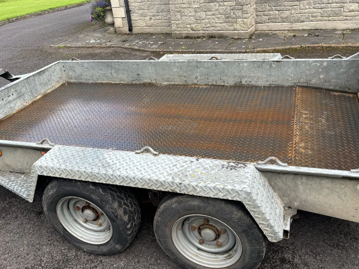 Ivor Williams plant trailer - Image 4