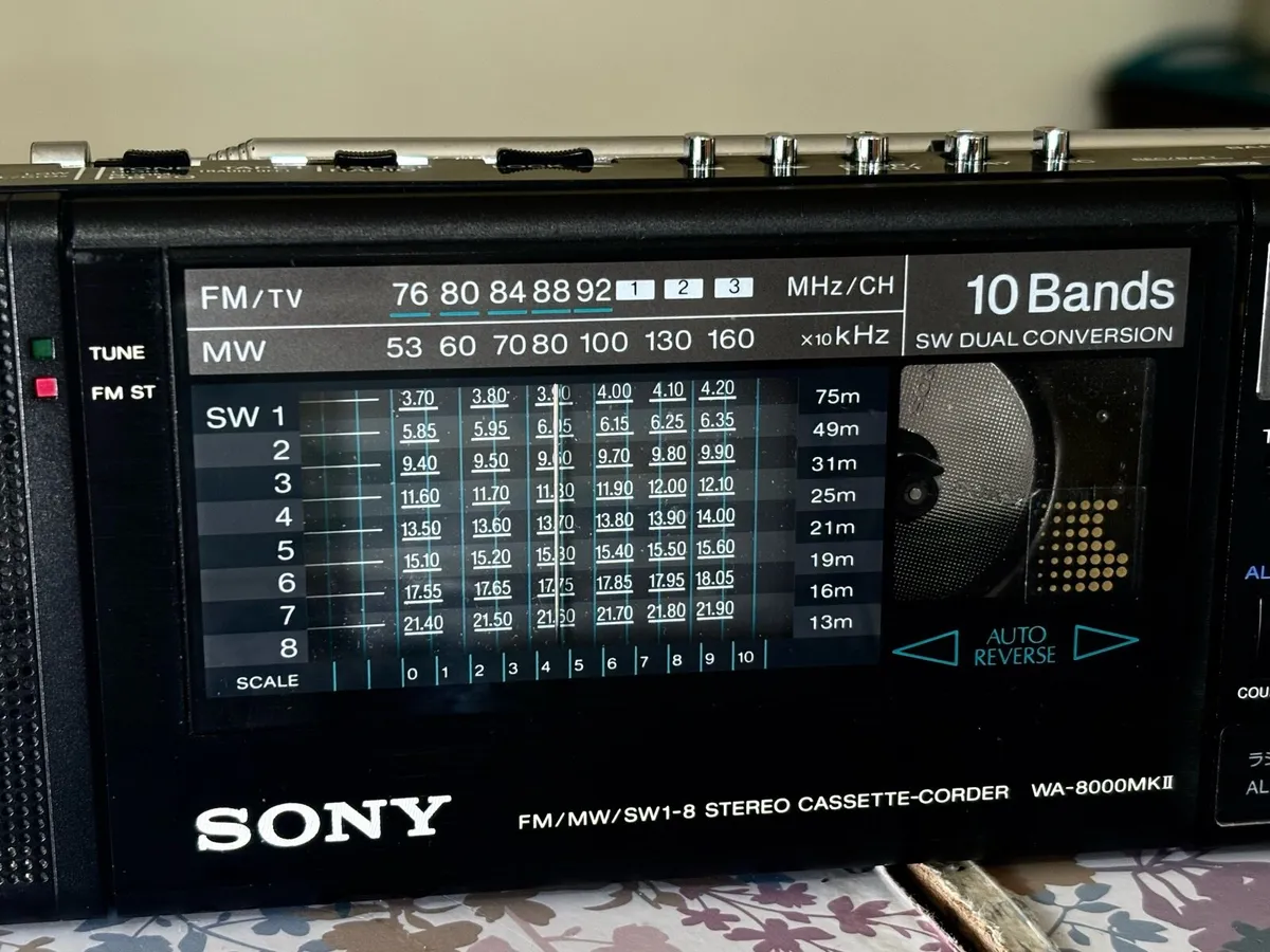 Sony Wa-8000 m2 mini boombox (rare) - Image 1
