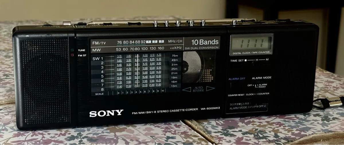 Sony Wa-8000 m2 mini boombox (rare) - Image 1