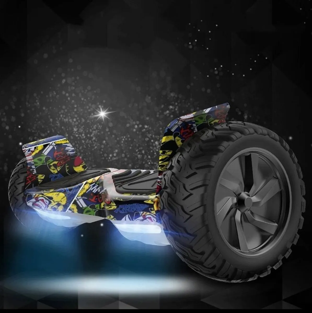 Off road hoverboard hip-hop 8.5 inch  Bluetooth - Image 3