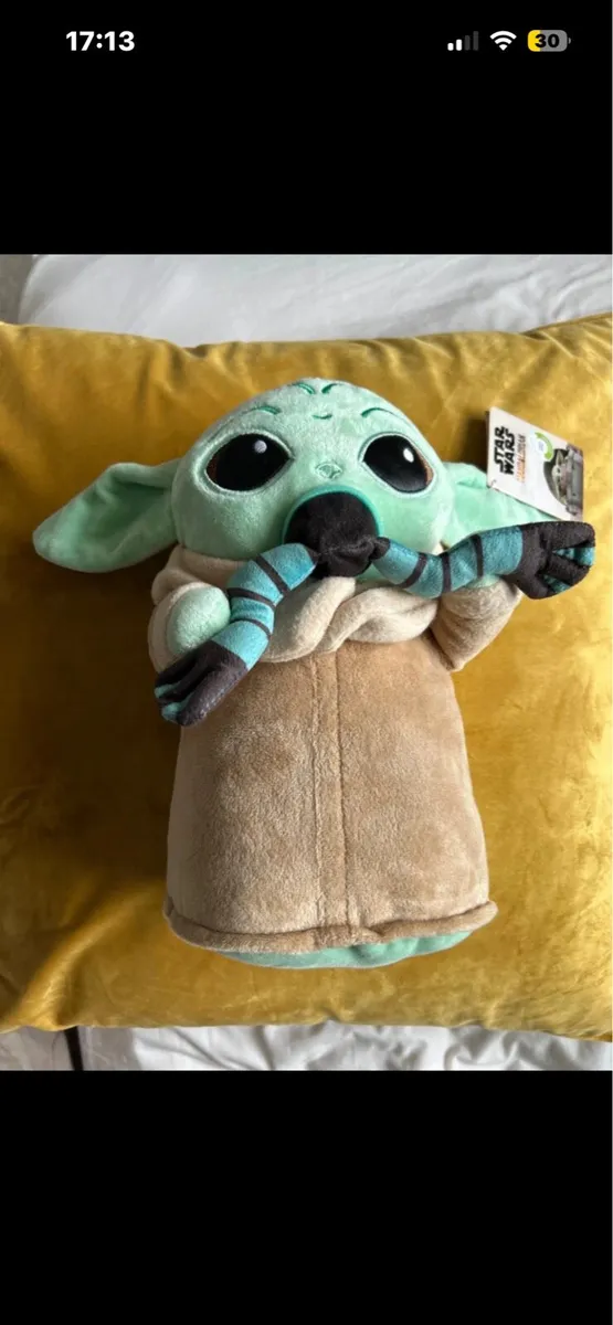 Brand New Disney Star Wars Grogu Baby Plush - Image 1