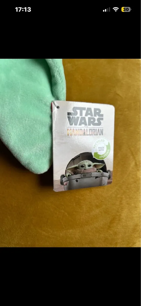 Brand New Disney Star Wars Grogu Baby Plush - Image 3