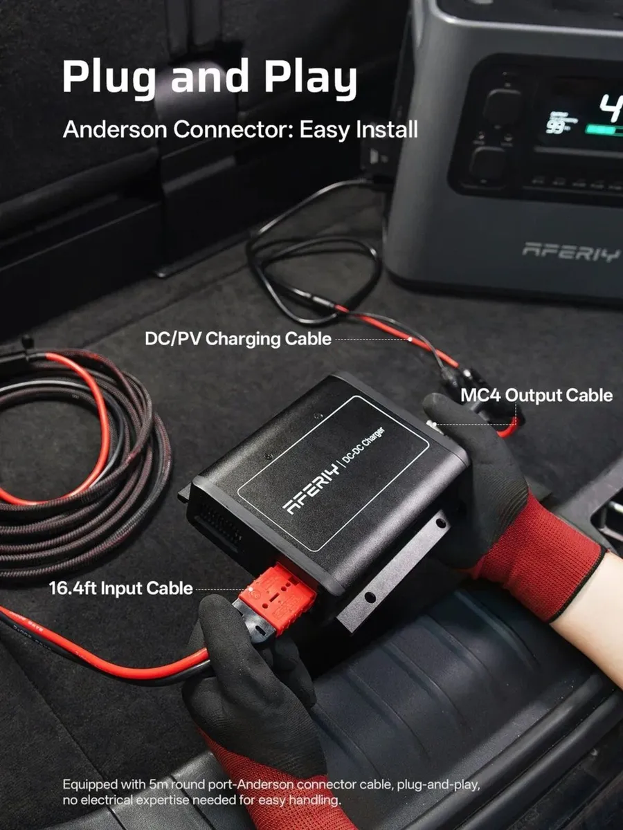 580w AFERIY Fast Car charger for power stations - Image 2
