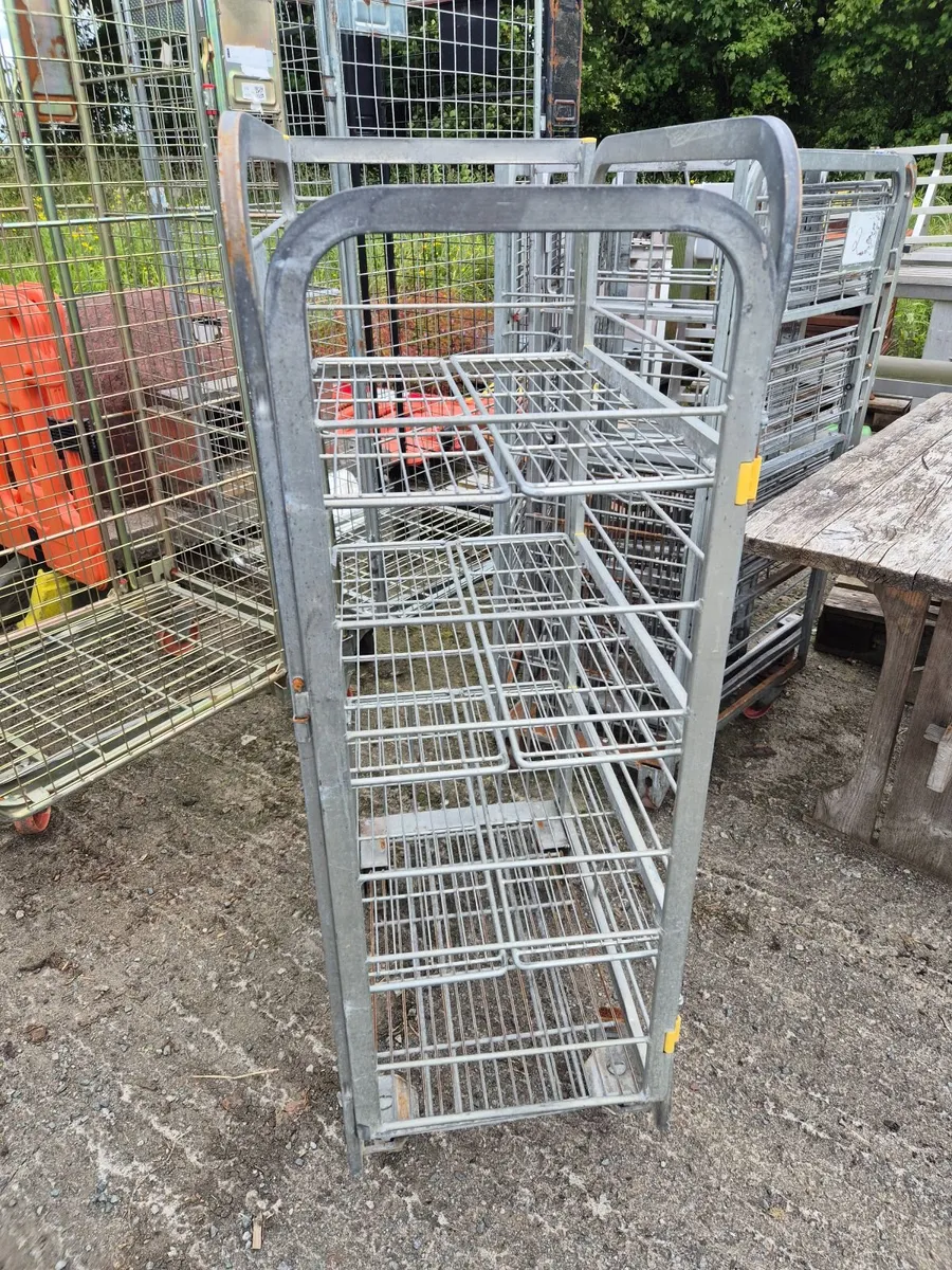 Milk Trolley/ Roll Cages - Second Hand - Image 2