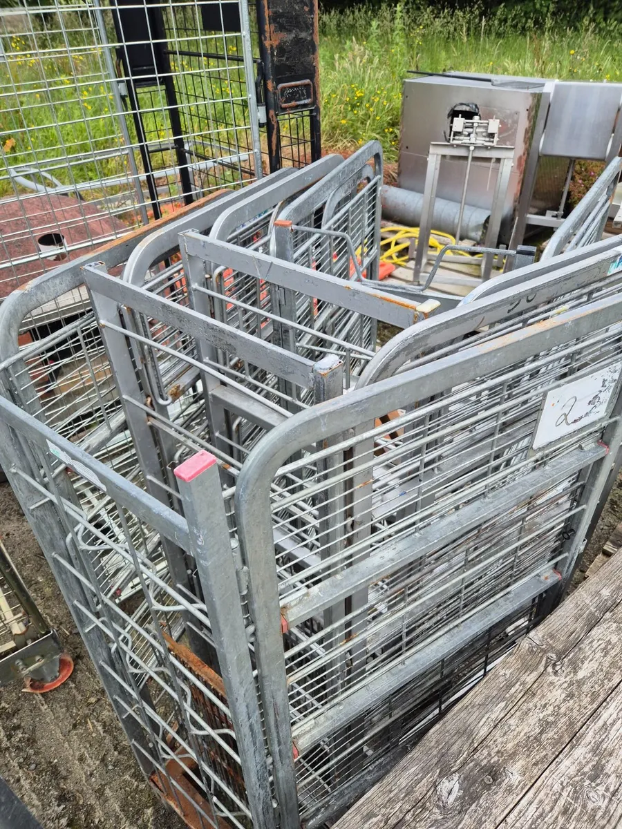 Milk Trolley/ Roll Cages - Second Hand - Image 4