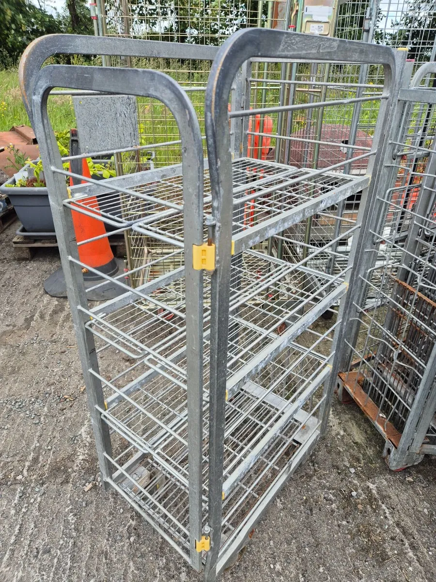 Milk Trolley/ Roll Cages - Second Hand - Image 3