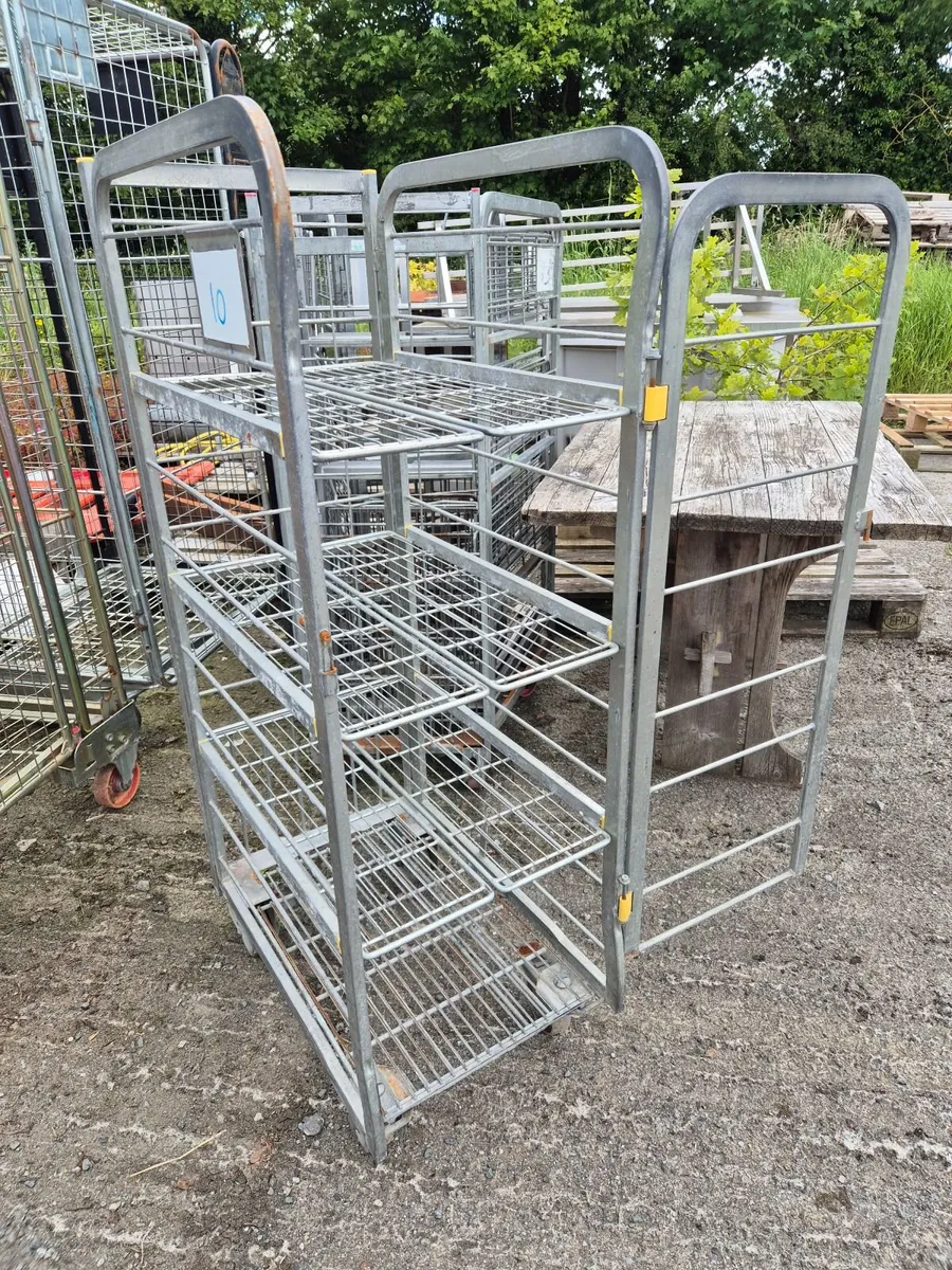 Milk Trolley/ Roll Cages - Second Hand - Image 1