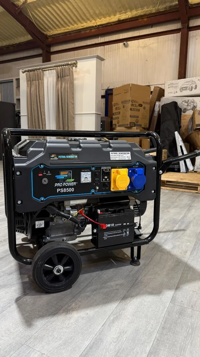 Pro Power 7.5kW Petrol Generator | Electric Start - Image 1