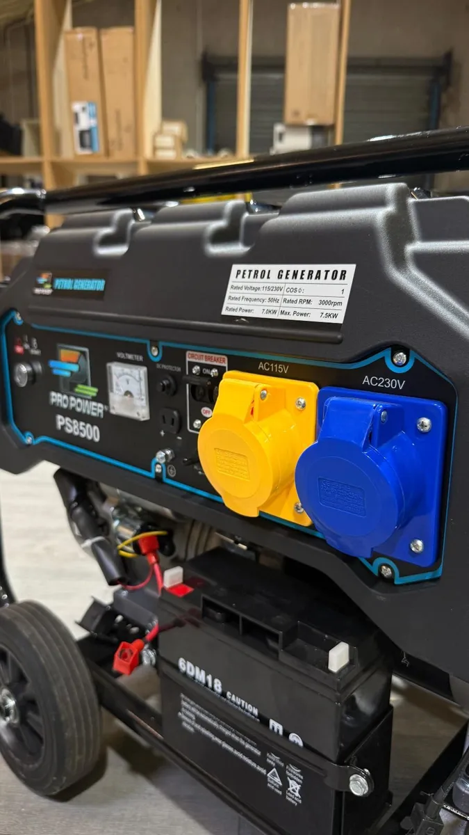 Pro Power 7.5kW Petrol Generator | Electric Start - Image 3