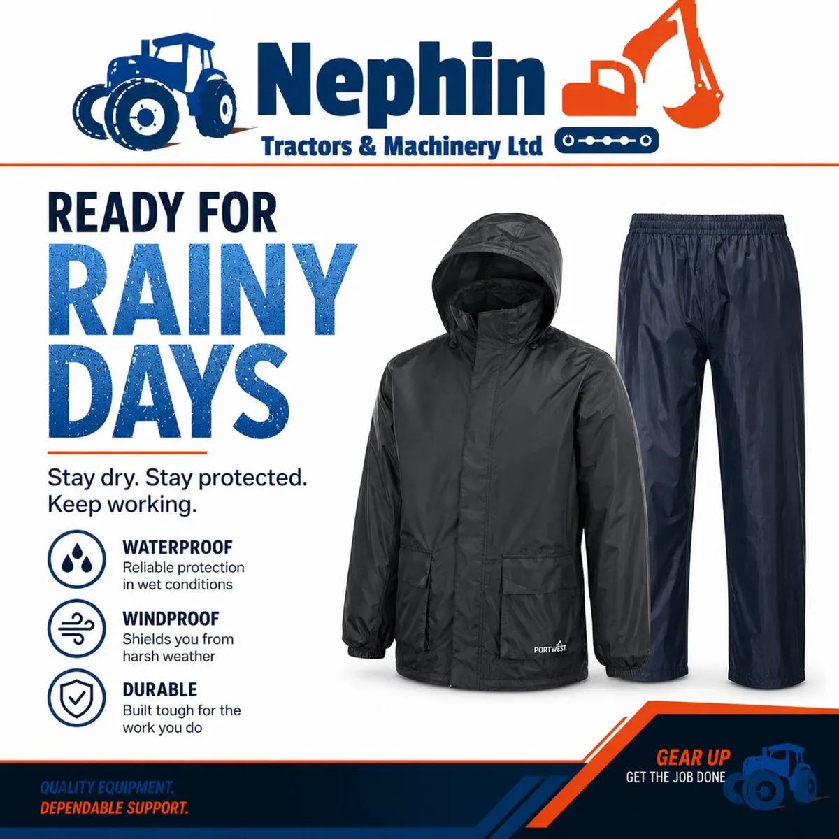 Rain Jackets and Trousers [FOR SALE]