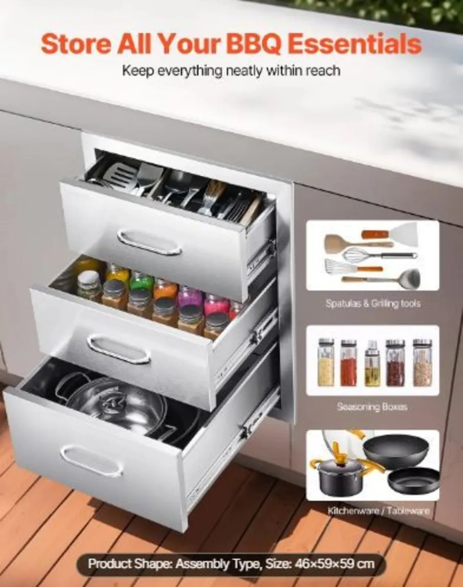 Outdoor Kitchen Drawers - Image 2