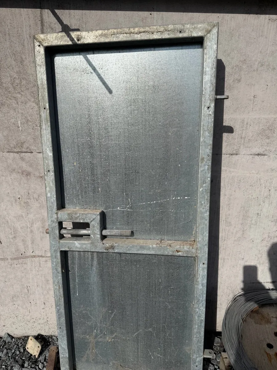 Galvanised Steel security door - Image 2