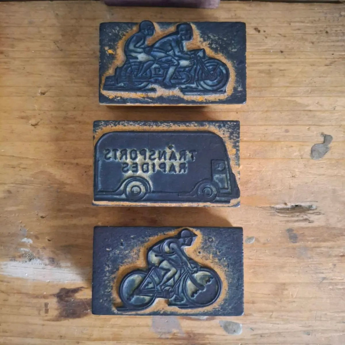 1960s French Printing Blocks - Image 2