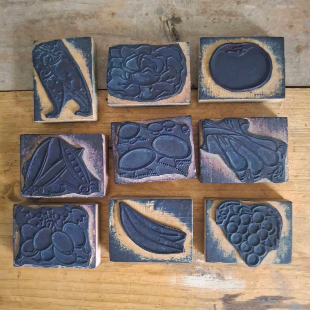 1960s French Printing Blocks - Image 4