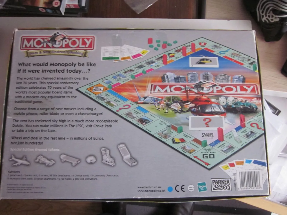 Monopoly Here/Now Electronic Banking Game Irish - Image 2