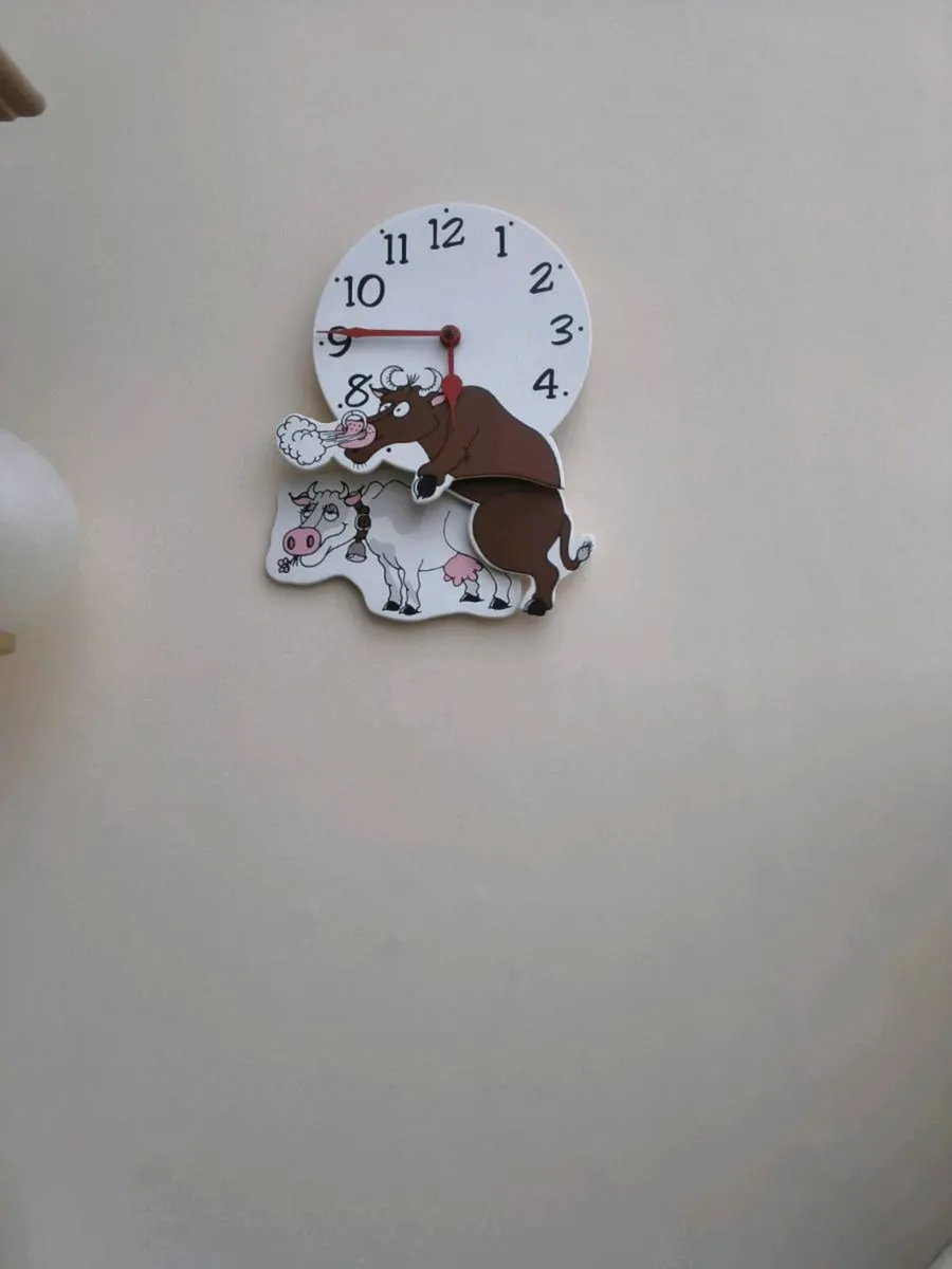 NOVELTY  CLOCK.