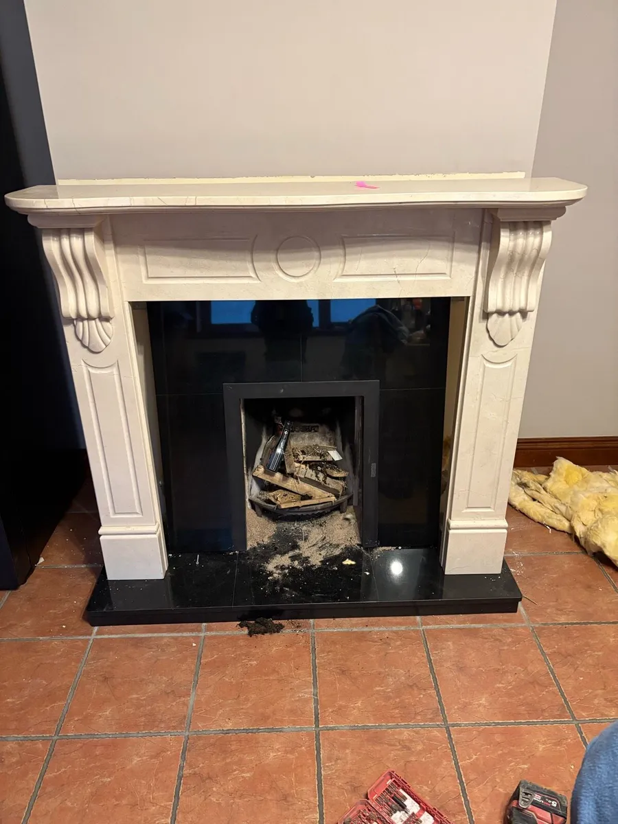 Marble fireplace - Image 2