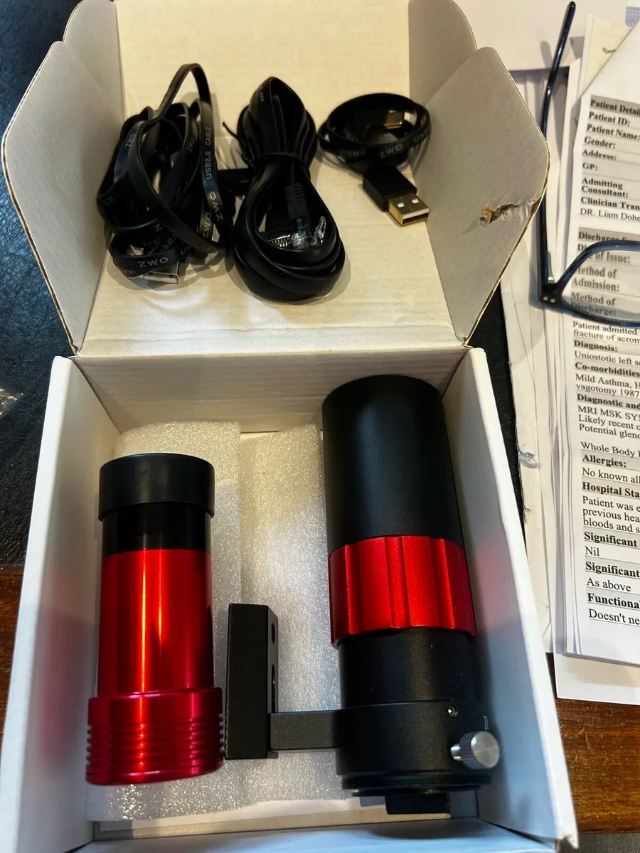 ZWO guidescope and ZWO planetary camera - Image 1