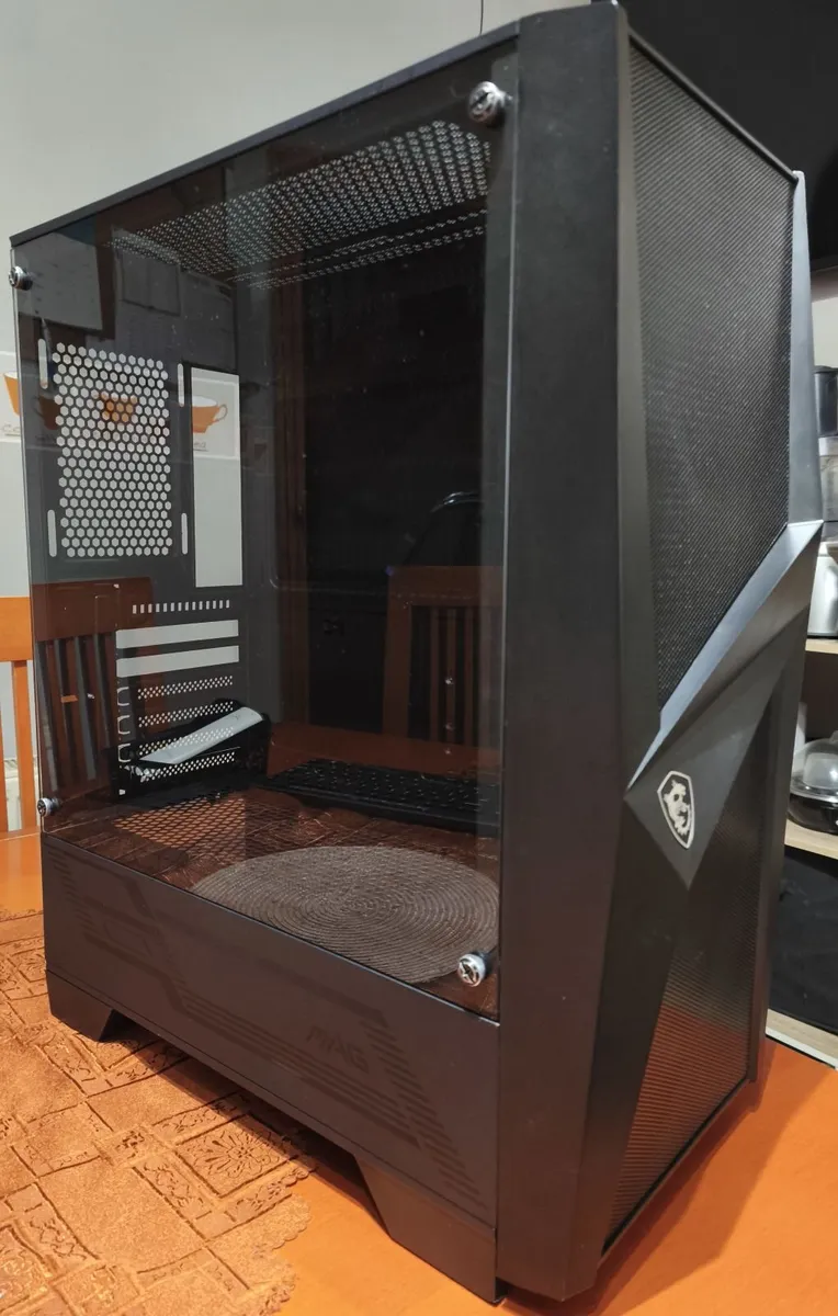 MSI MAG ATX PC Case Tempered Glass - Image 2
