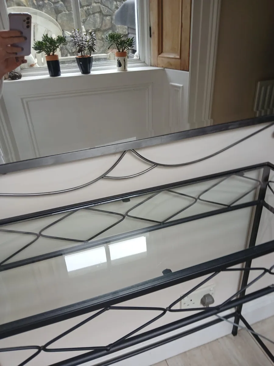 Hall Table & Mirror - Image 3