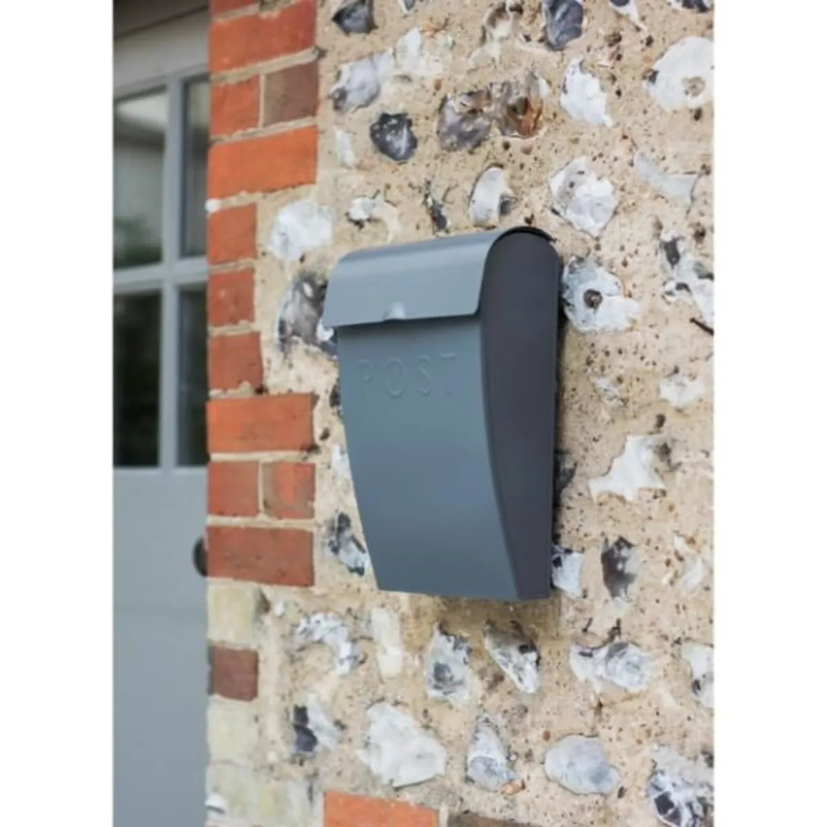 Classic Post box with Lock Charcoal GT-64 - Image 1