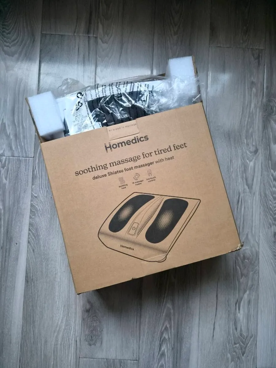 Homedics Shiatsu Foot Massager with Heat - Image 1