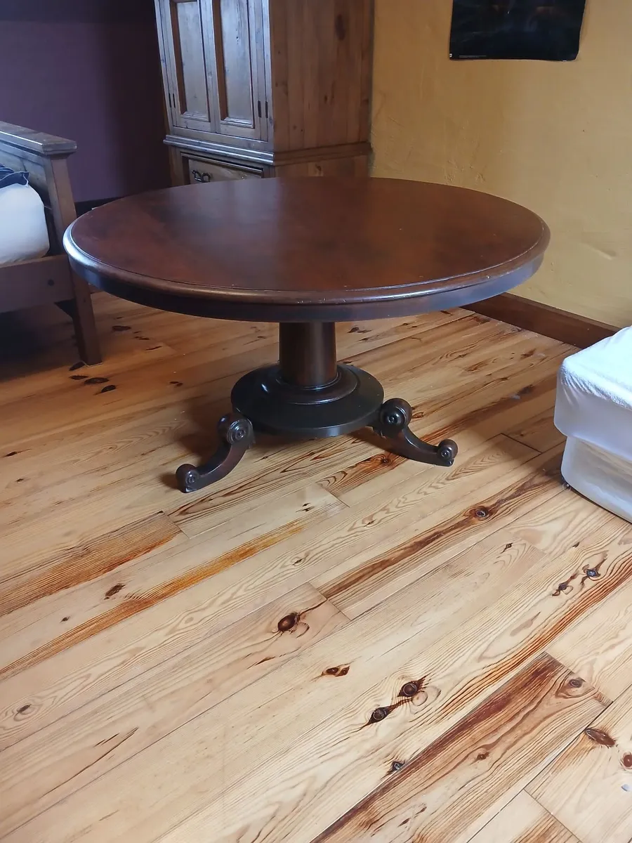 Antique Mahogany Table (early 20th century) - Image 4