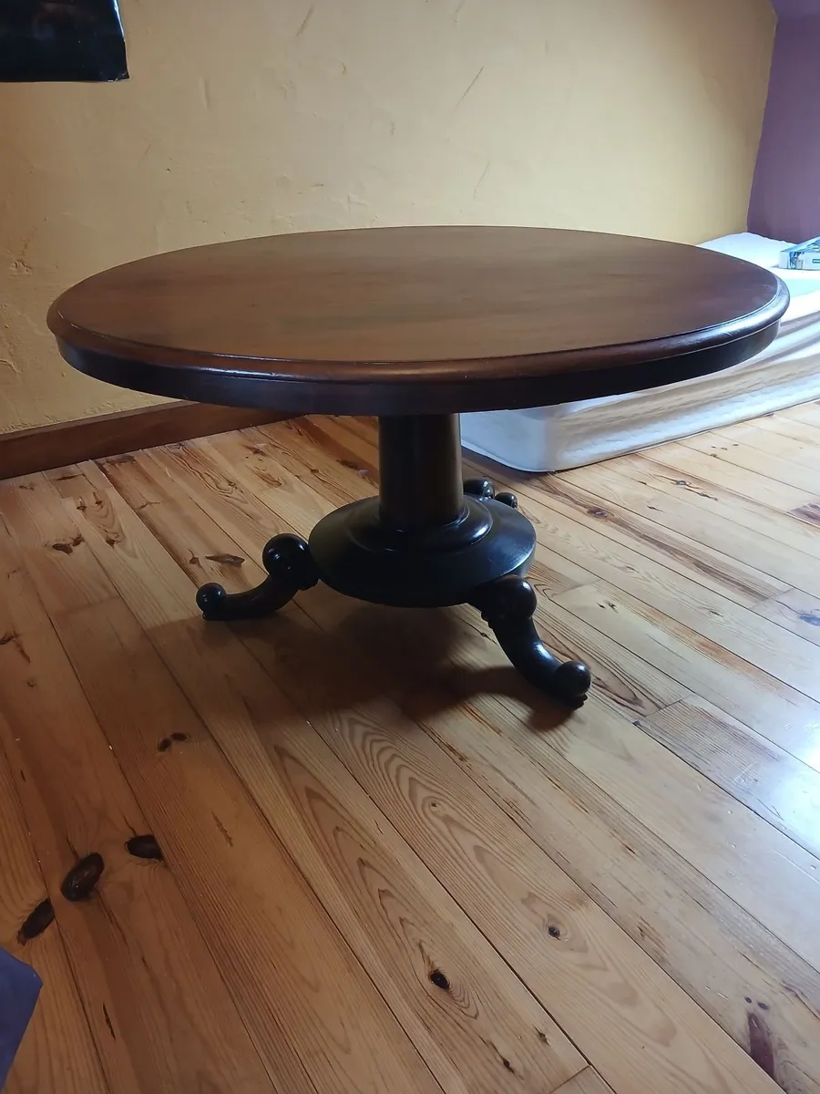 Antique Mahogany Table (early 20th century) - Image 1