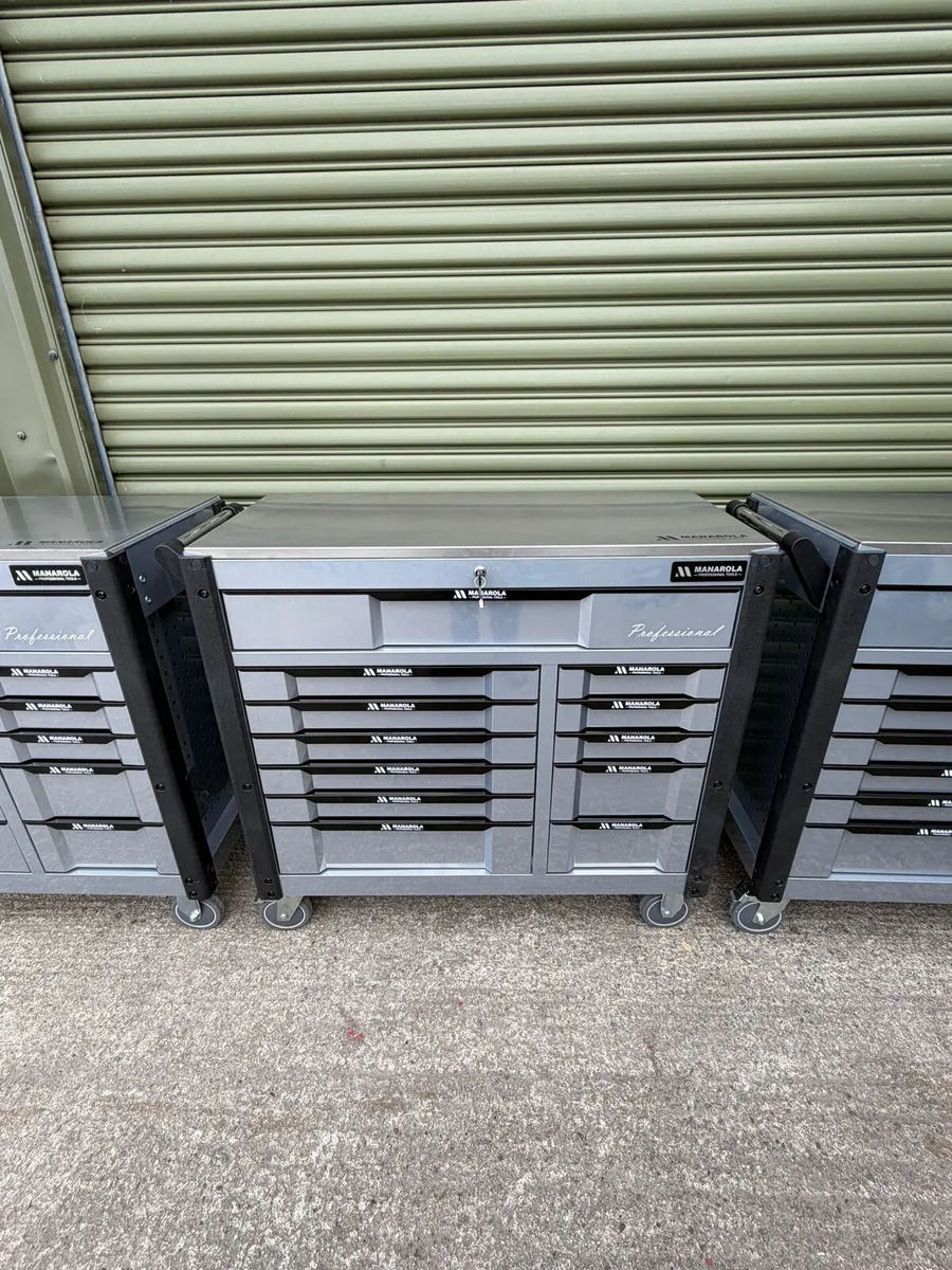 MANAROLA 12-Drawer Tool Box — Fully Loaded - Image 2