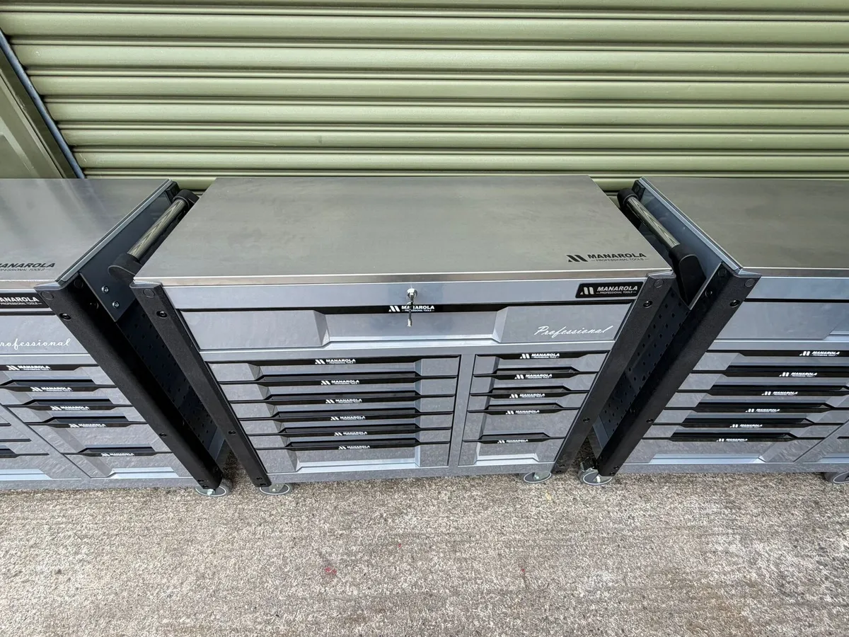 MANAROLA 12-Drawer Tool Box — Fully Loaded - Image 3
