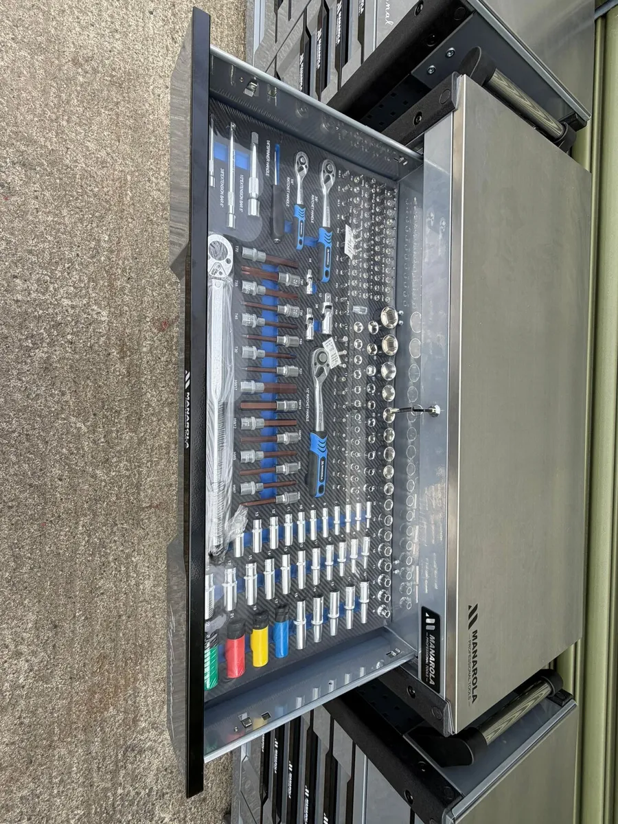 MANAROLA 12-Drawer Tool Box — Fully Loaded - Image 4