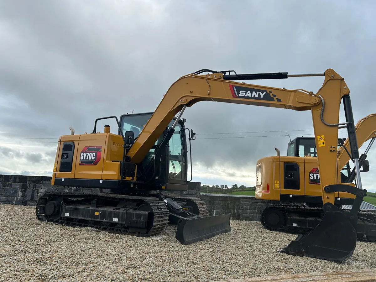 x2 New Unused 2026 Sany SY70C - Image 3