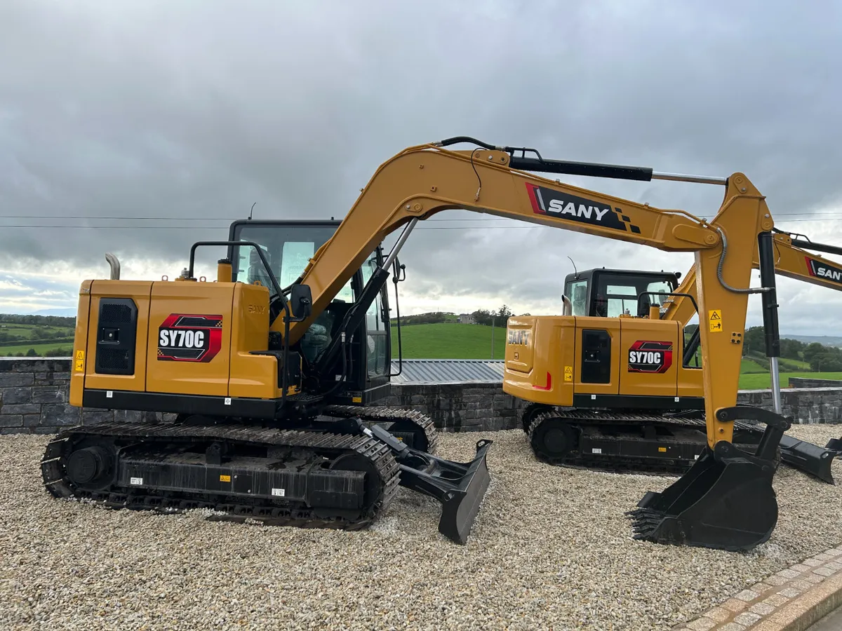 x2 New Unused 2026 Sany SY70C - Image 4