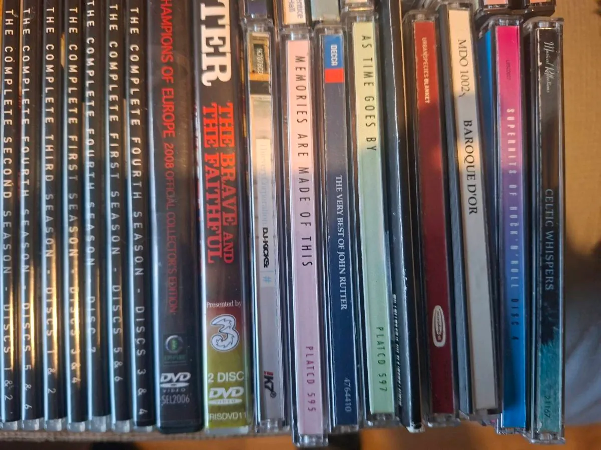 FREE box of Dvd's & Cd's - Image 3