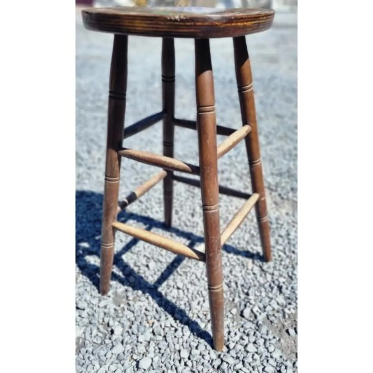 Timber Stool KAS1282 - Image 2