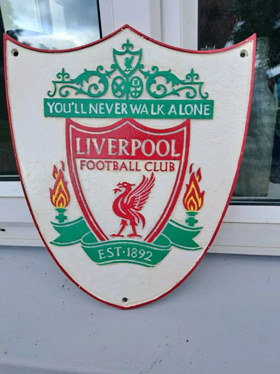 Large  Liverpool  cast iron sign - Image 1