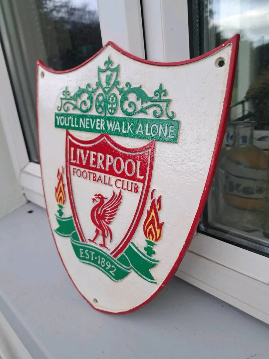 Large  Liverpool  cast iron sign - Image 2